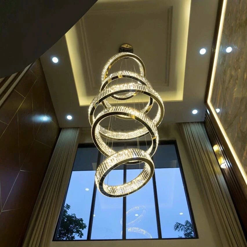 Lustre Veldore — Cristal LED pour Salon — vue 6