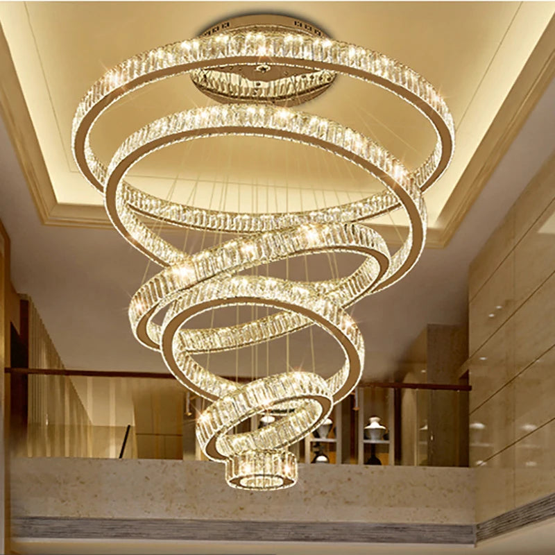 Lustre Veldore — Cristal LED pour Salon — vue 3
