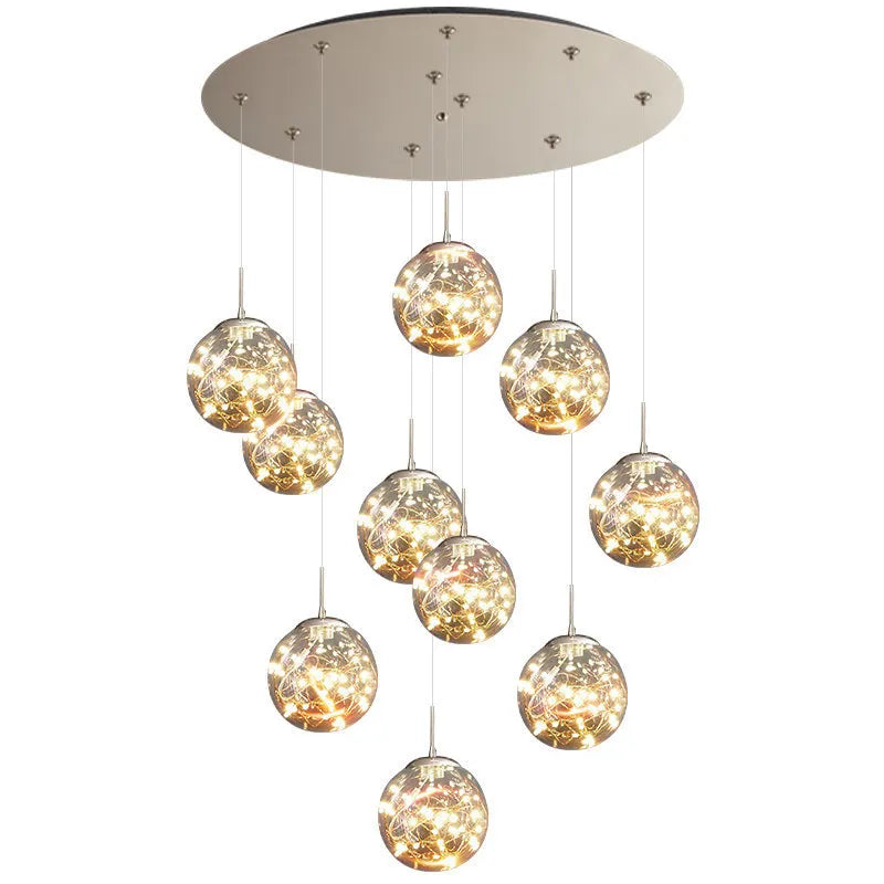 Lustre Éliane — LED pour Escalier — vue 6