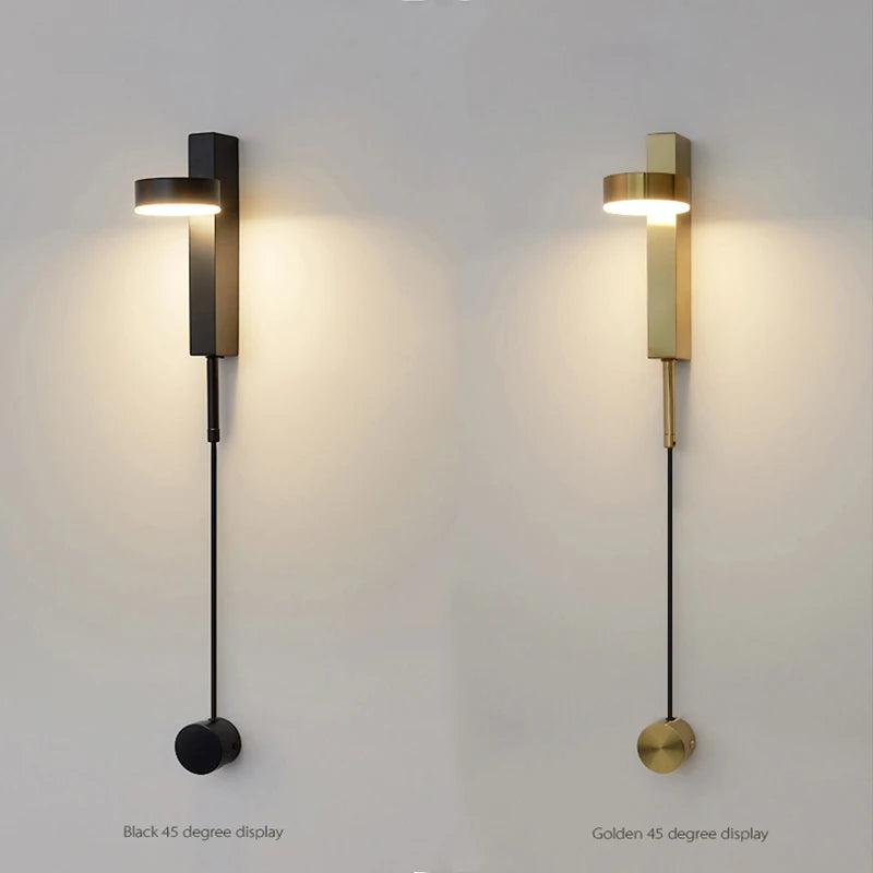 Lampe de chevet murale LED moderne pour chambre – vue 2