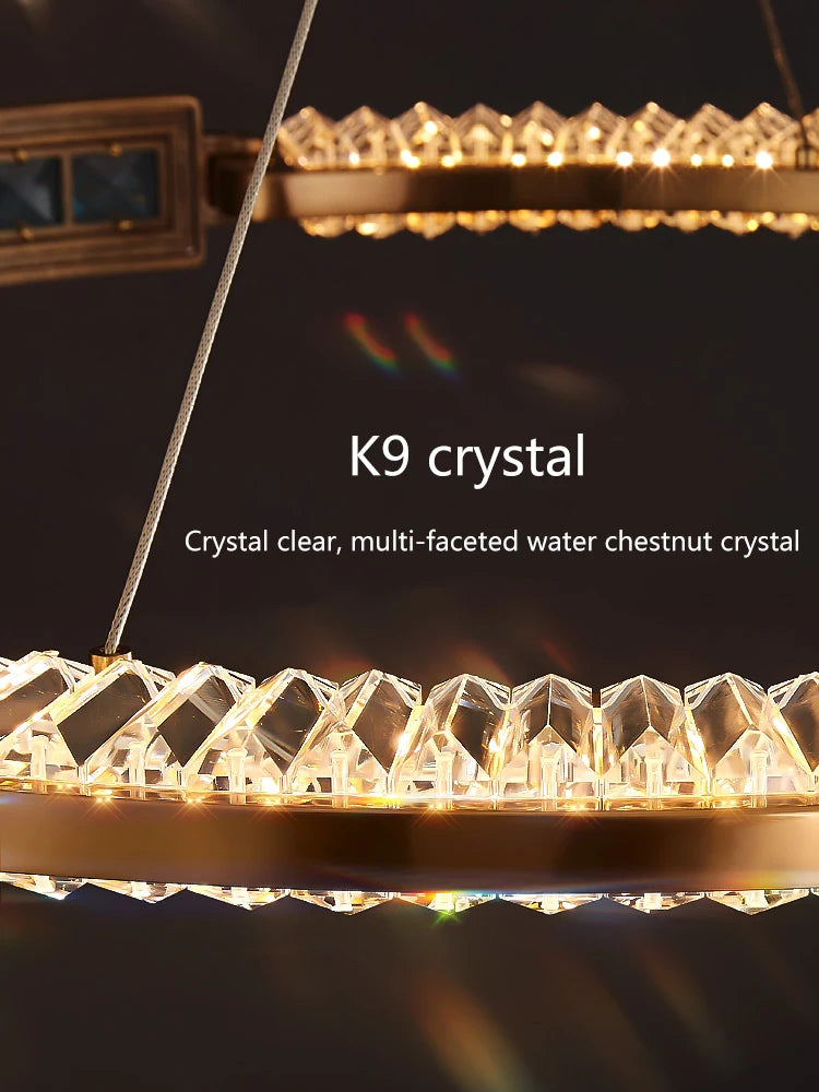 Lustre Althiane — Cristal LED pour Chambre — vue 4
