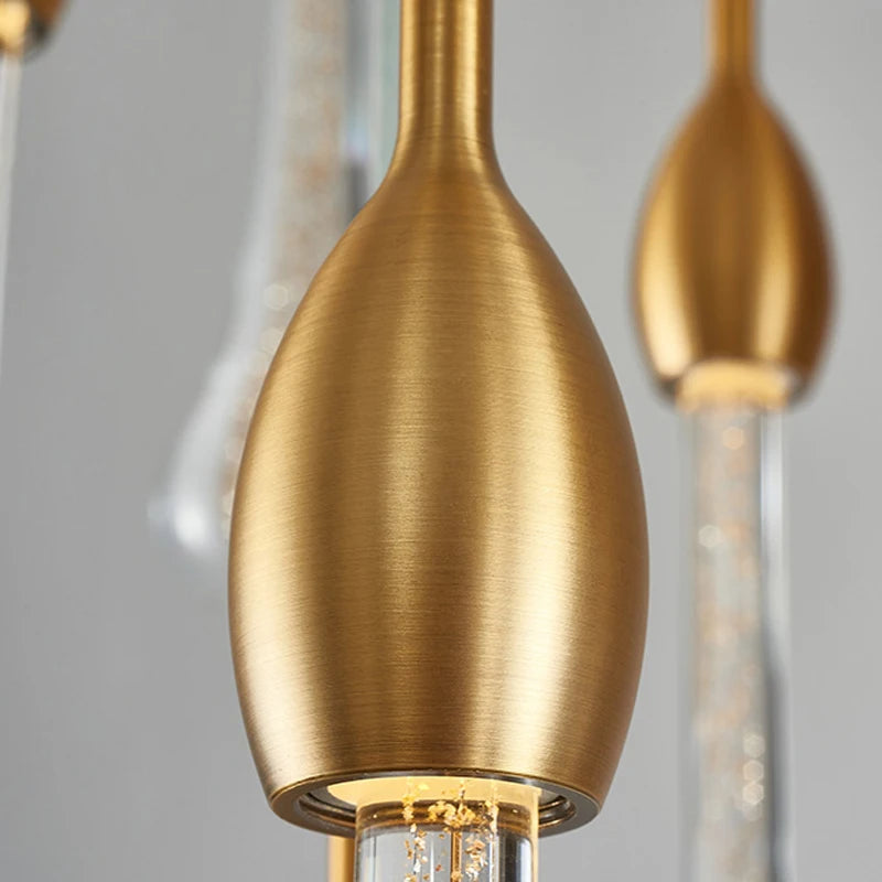 Lustre Oriane — Cristal LED pour Escalier — vue 5