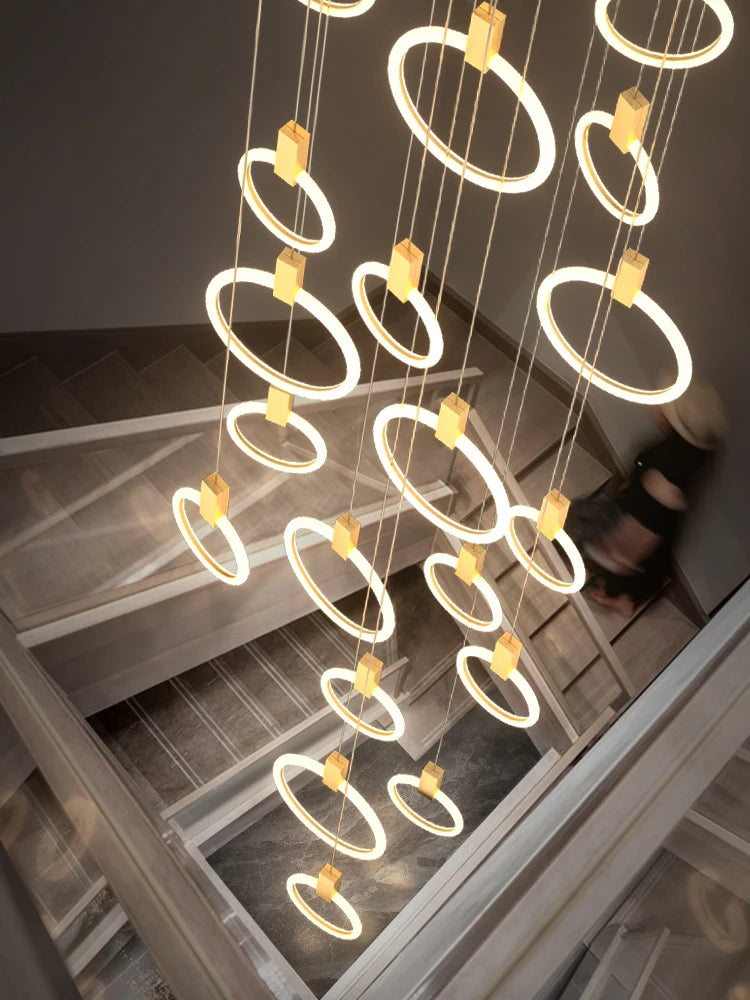 Lustre Veloria — LED pour Escalier — vue 3