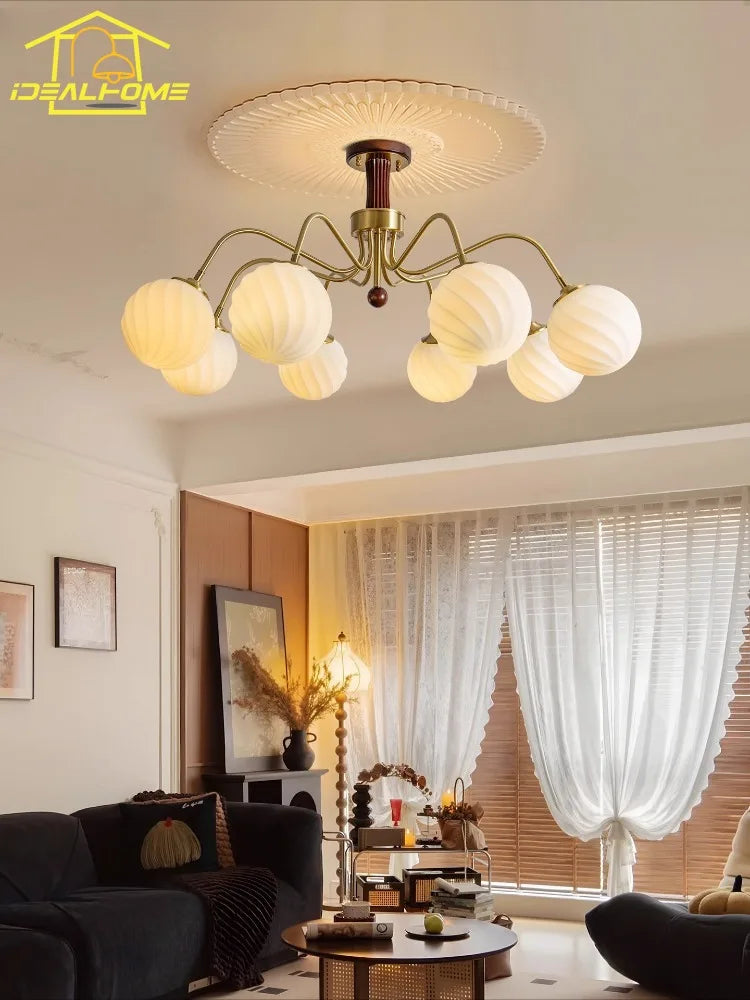 Lustre Oriane Épure — Verre LED