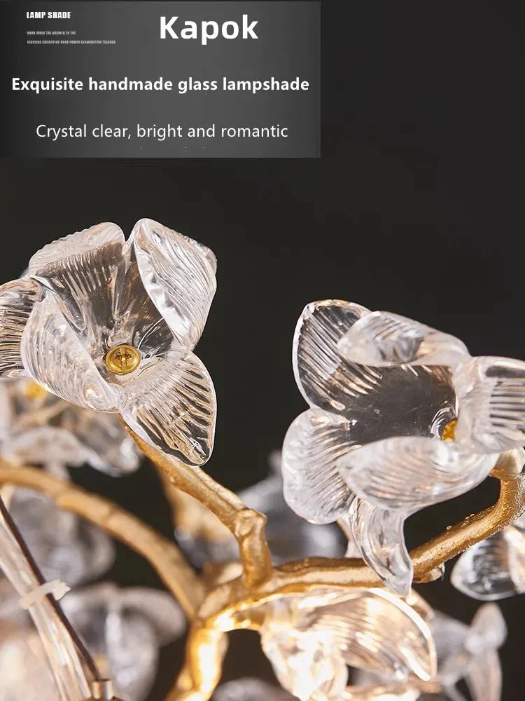 Lustre Oporia — Cristal LED — vue 6