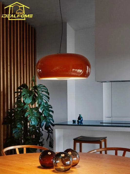 Suspension Valéria Halo — Verre LED