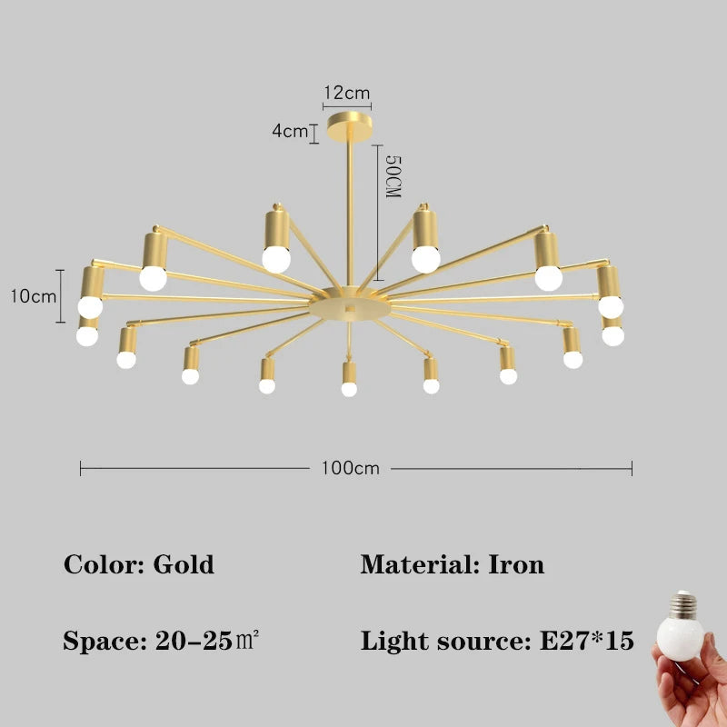 Lustre Ayloria — LED pour Chambre — vue 5
