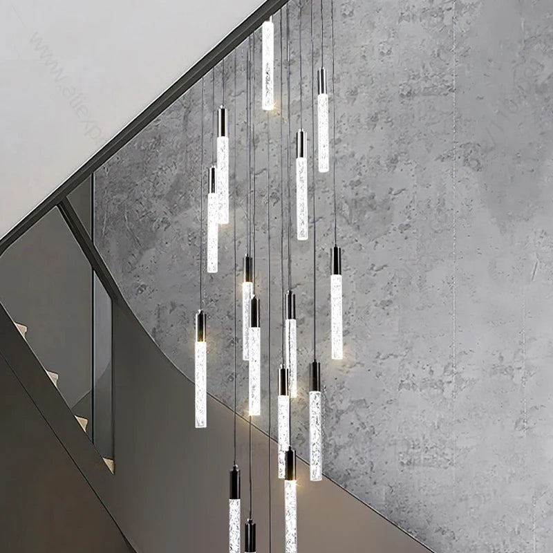 Suspension lustre nordique pour salle à manger et salon