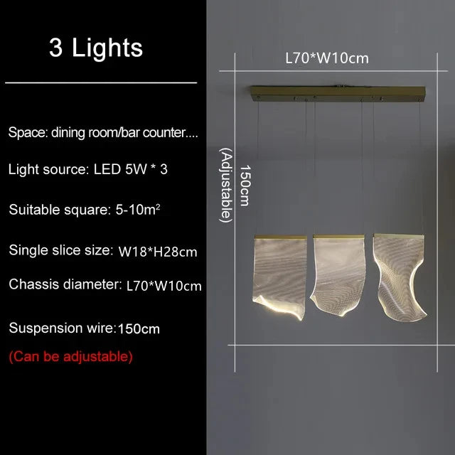 Lustre Séldore — LED pour Escalier — vue 11