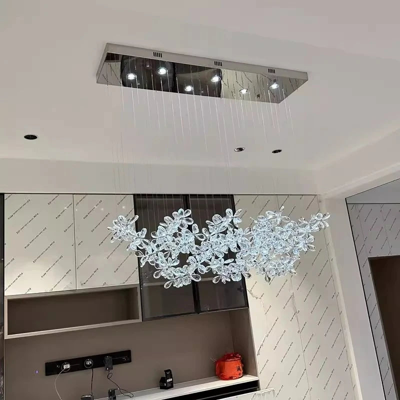 Lustre Auriane — Cristal LED pour Salle à Manger — vue 4