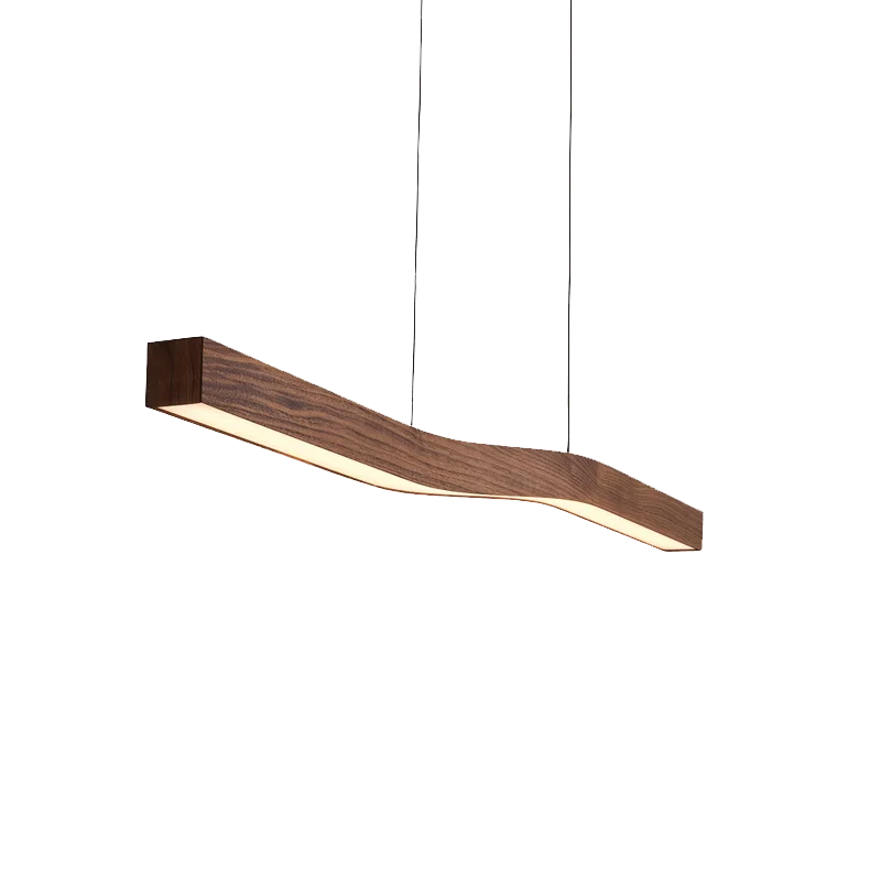 Lustre suspension longue barre Ø120 cm LED dimmable