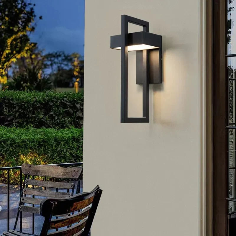 Applique extérieure LED IP65 en acier inoxydable pour villa – vue 2
