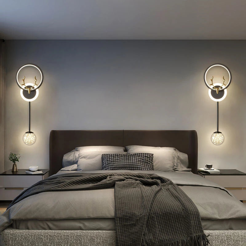 Applique murale LED moderne pour chambre et salle à manger – vue 2
