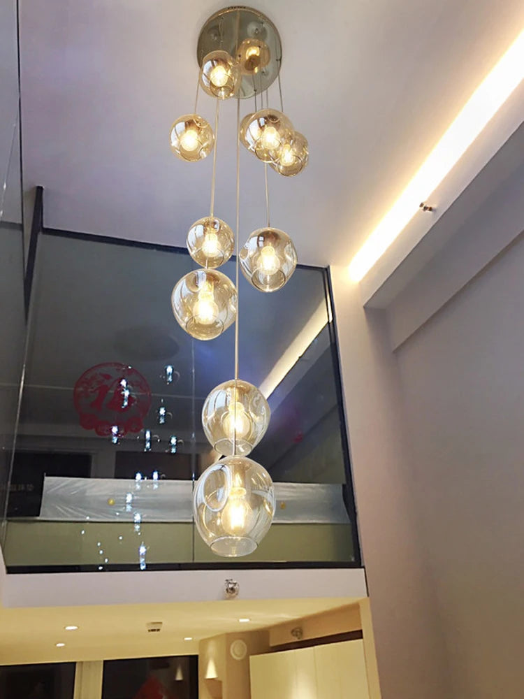 Lustre Cydore — Cristal LED pour Escalier — vue 3