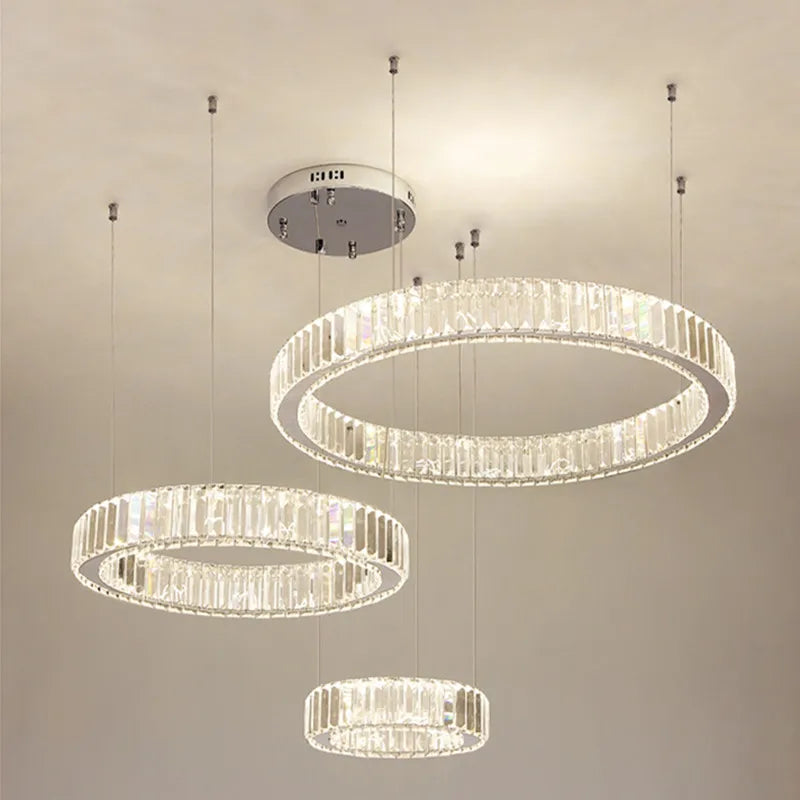 Lustre Althoria — Cristal LED pour Salle à Manger — vue 3