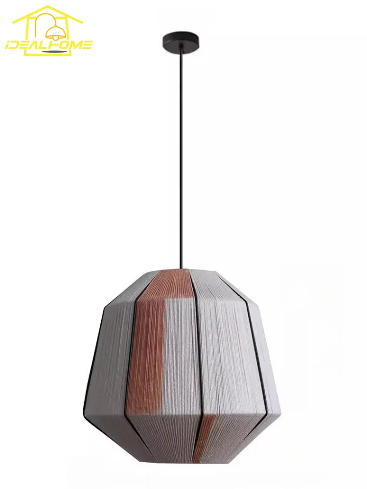 Suspension Althéa Halo — Rotin LED