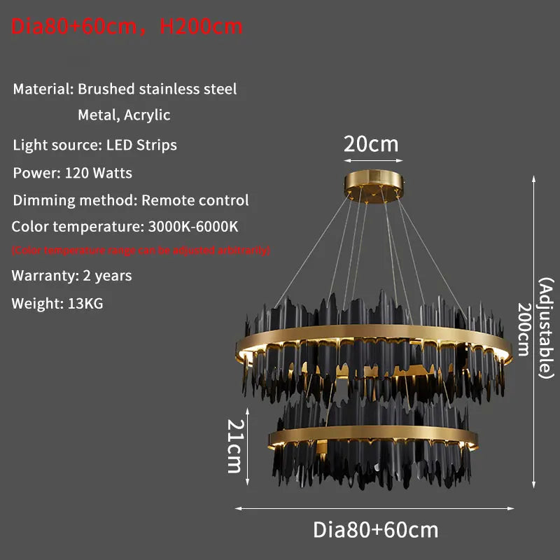 Lustre Cyoria — LED pour Chambre — vue 12