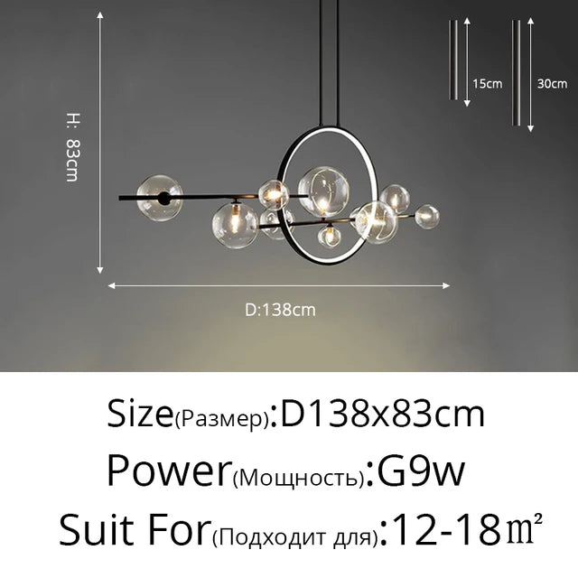 Suspension Lunana — LED pour Salle à Manger — vue 9