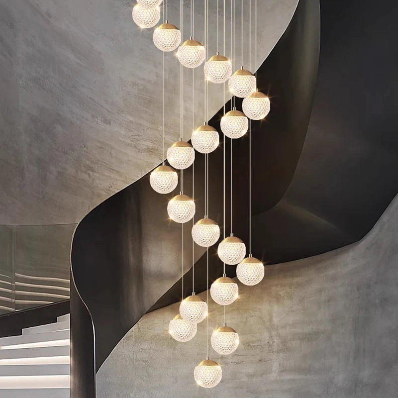 Suspension LED design pour salle à manger et salon