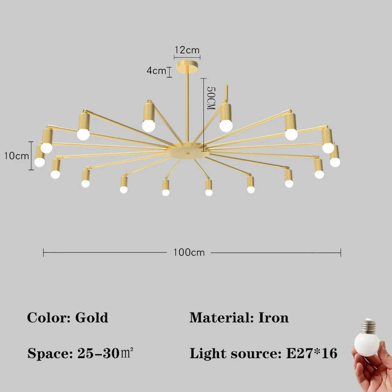 Lustre Ayloria — LED pour Chambre — vue 12