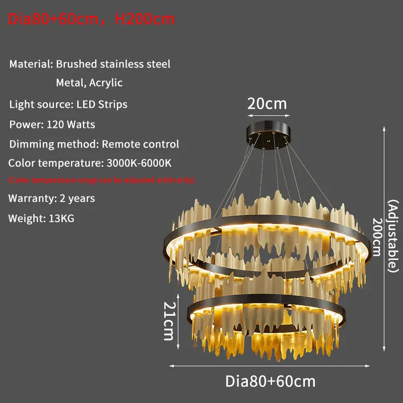 Lustre Cyoria — LED pour Chambre — vue 7