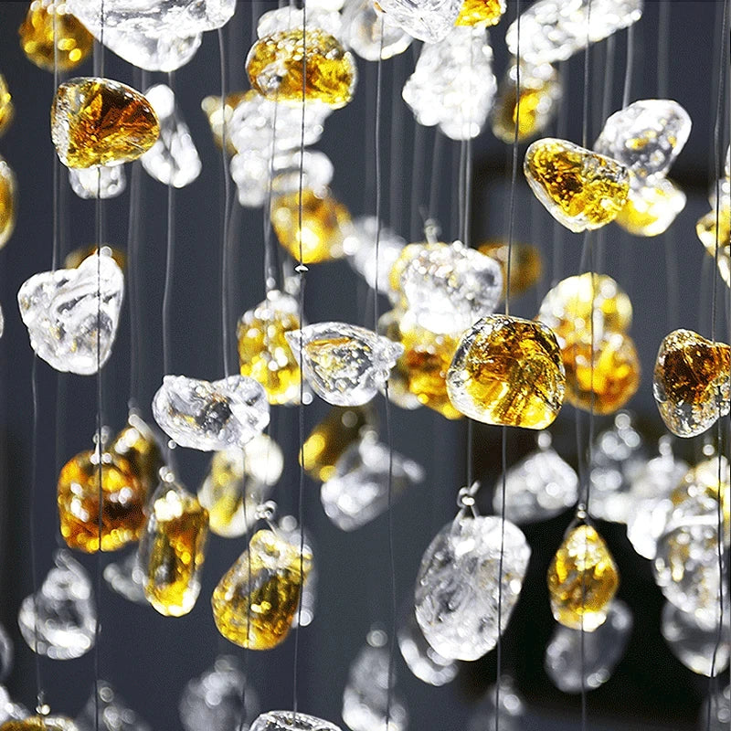 Lustre Lysiane — Cristal LED pour Salon — vue 6