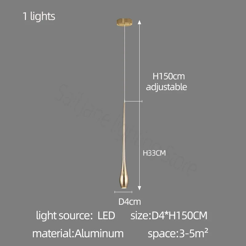 Lustre Ayldore — LED pour Escalier — vue 7
