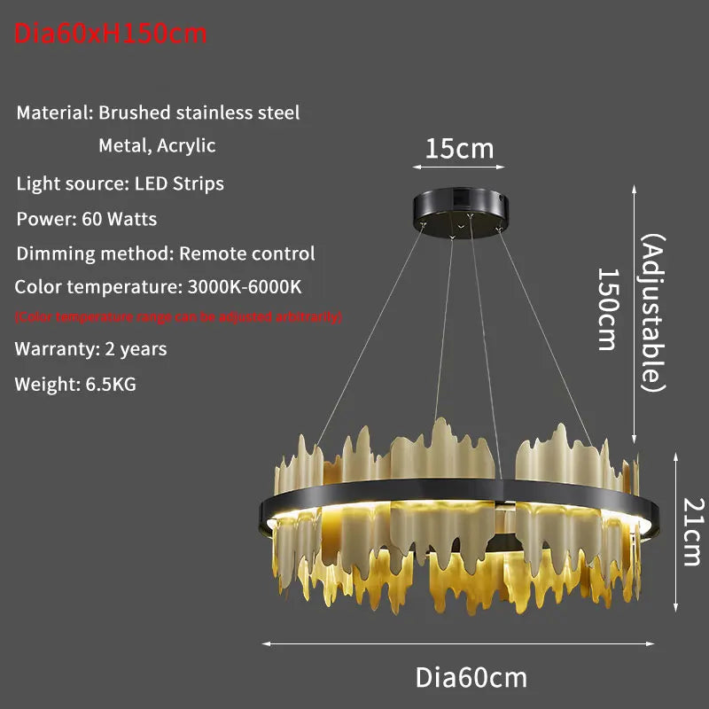 Lustre Cyoria — LED pour Chambre — vue 11