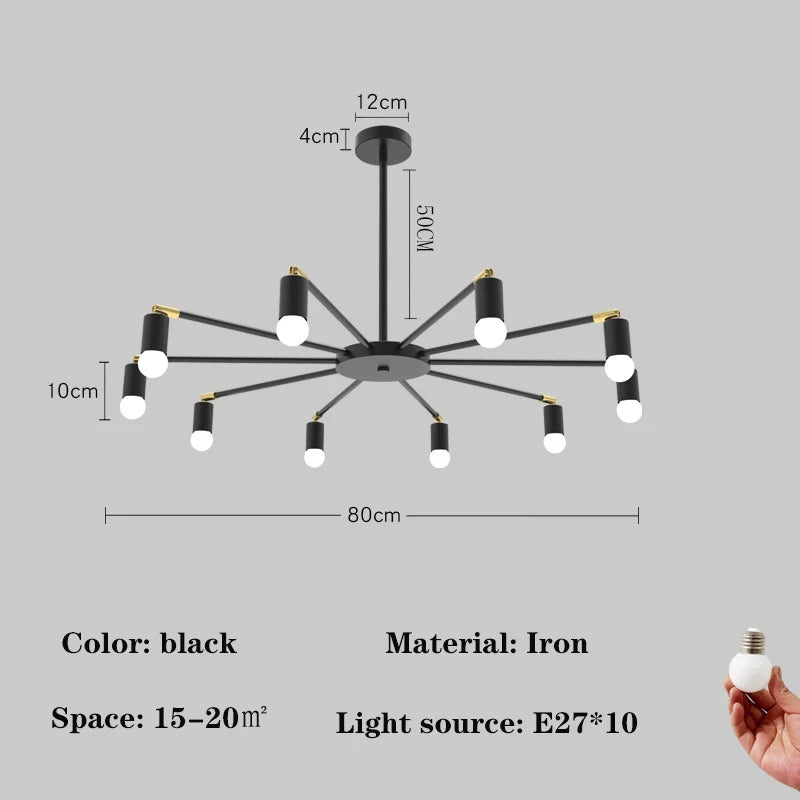Lustre Ayloria — LED pour Chambre — vue 13