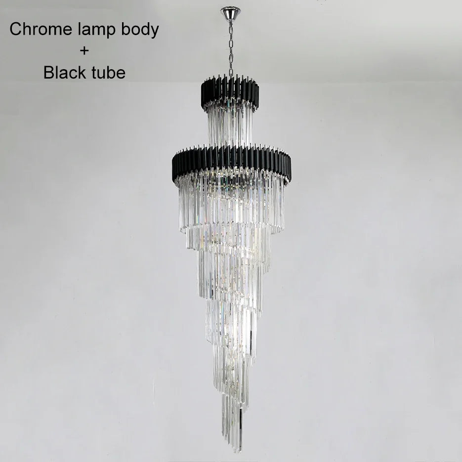 Lustre Adélana — Cristal LED pour Escalier — vue 5