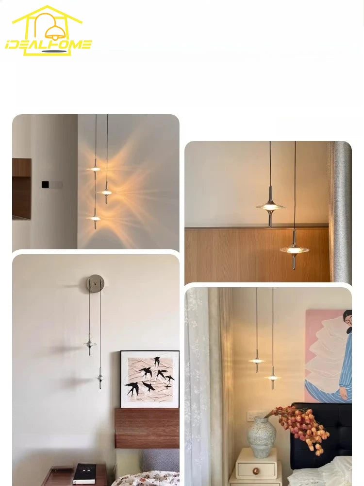 Lampe de chevet Vélya Aube — Cristal LED