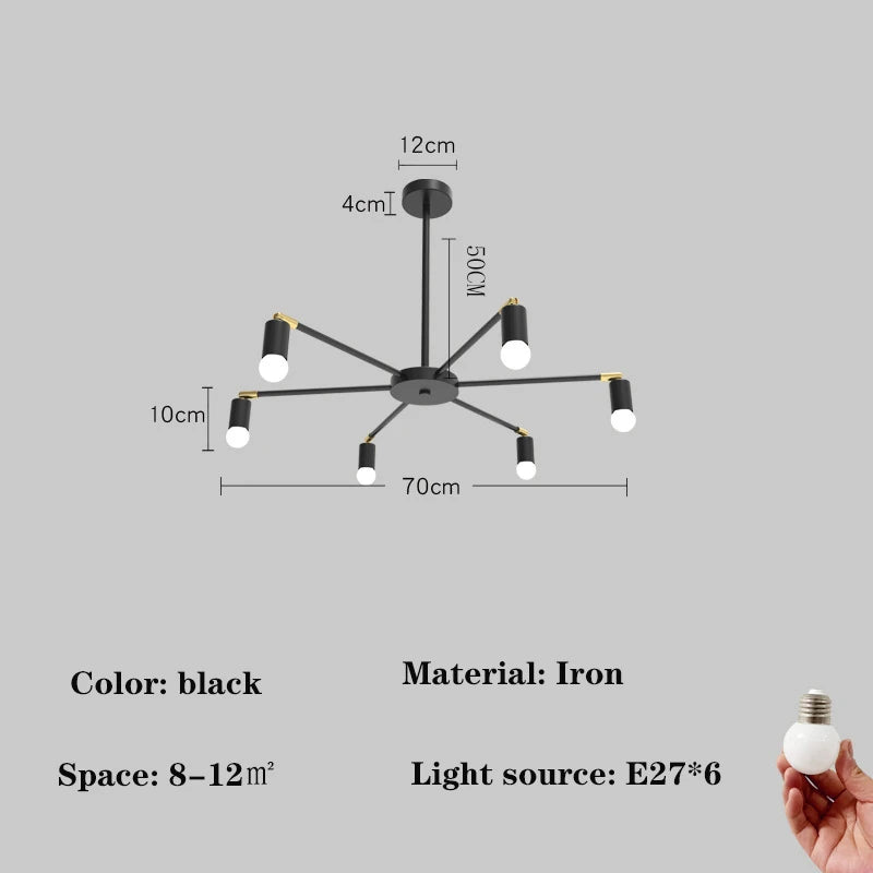 Lustre Ayloria — LED pour Chambre — vue 9