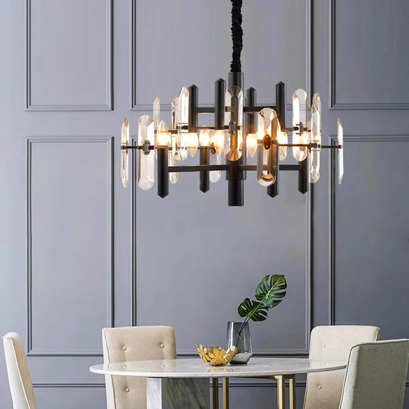 Lustre Éloria — Cristal LED pour Salon — vue 3