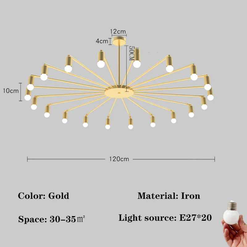 Lustre Ayloria — LED pour Chambre — vue 11
