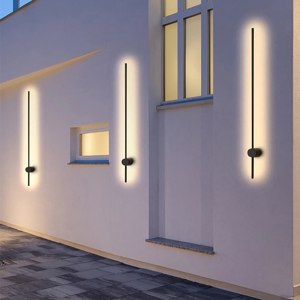 Applique murale LED aluminium 9W/12W pour cuisine et porche – vue 2