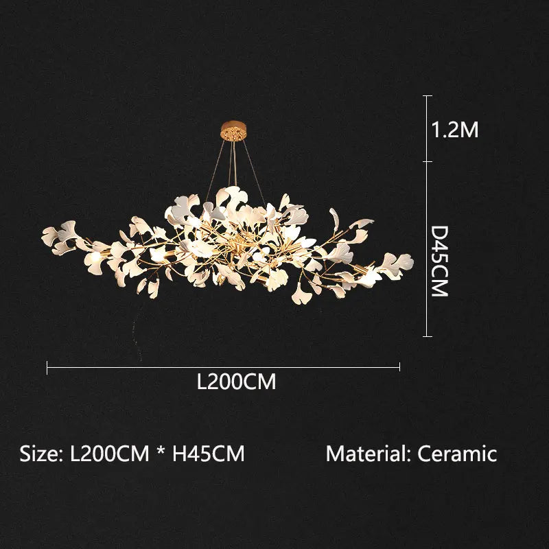 Lustre Valdore — Céramique LED pour Salle à Manger — vue 13