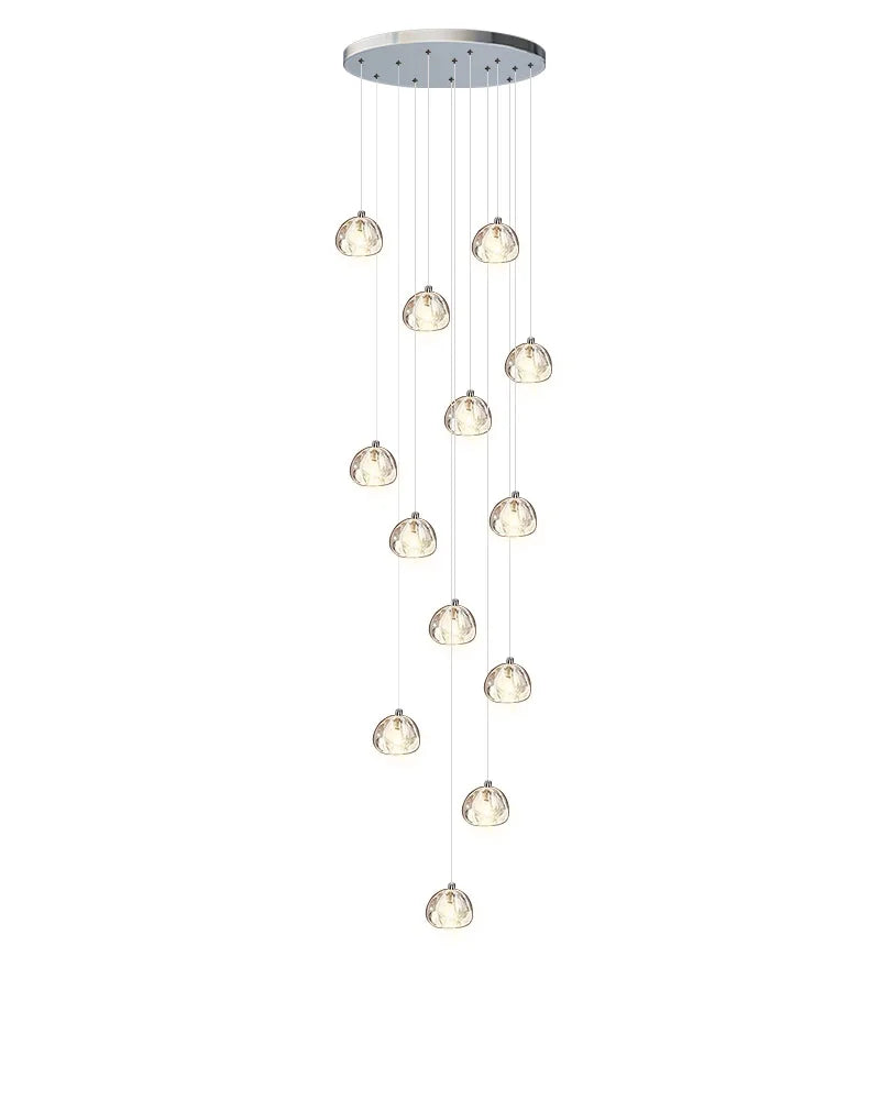 Lustre Théldore — Cristal LED pour Escalier — vue 6