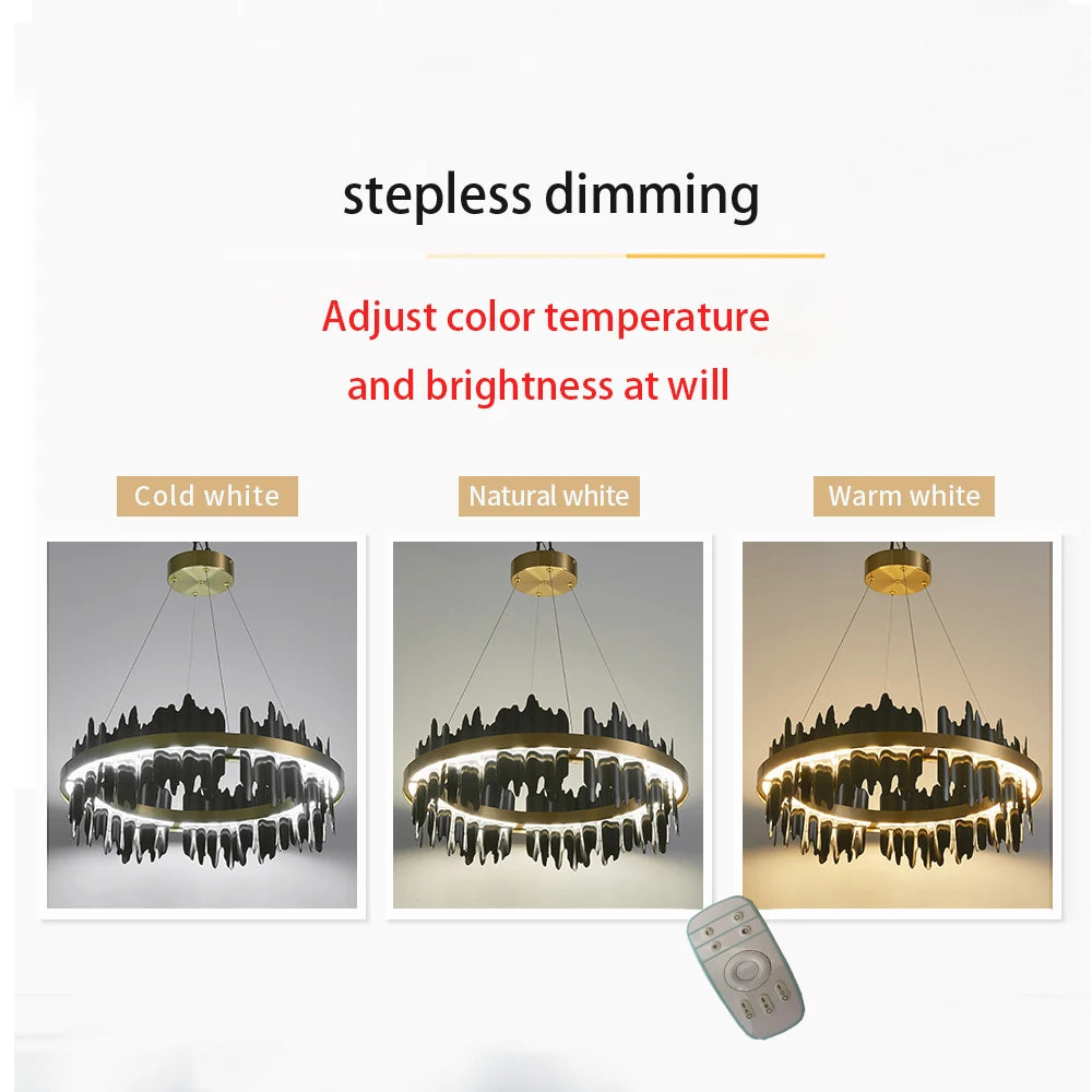 Lustre Cyoria — LED pour Chambre — vue 3