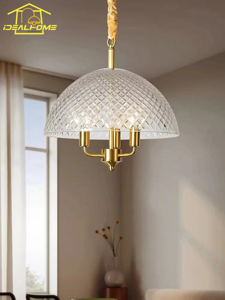 Lustre Lyséa Sillage — Verre LED