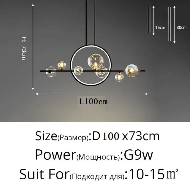 Suspension Lunana — LED pour Salle à Manger — vue 6