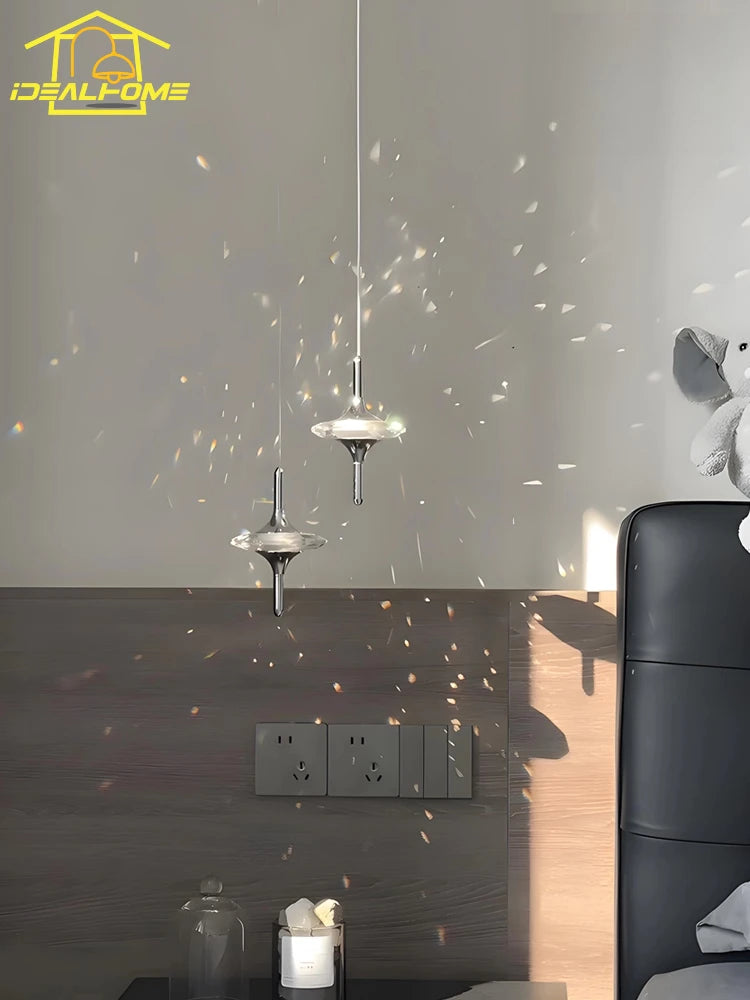 Lampe de chevet Vélya Aube — Cristal LED