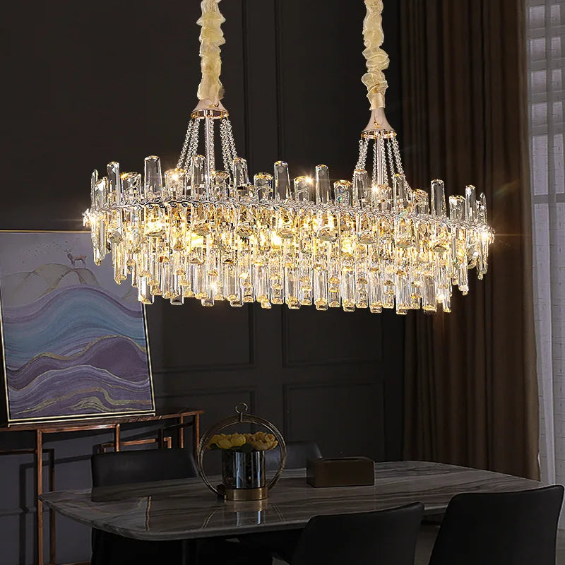 Lustre Avoria — Cristal LED pour Salle à Manger — vue 4