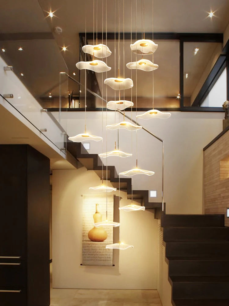 Lustre Isoria — LED pour Escalier
