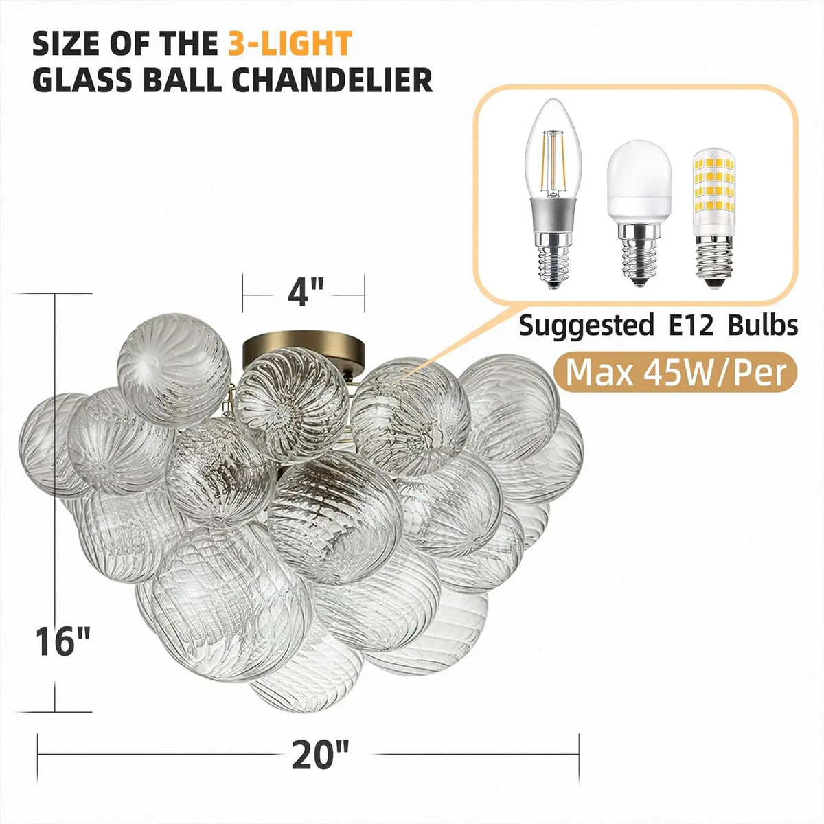 Suspension Lysoria — Verre LED pour Salon — vue 8