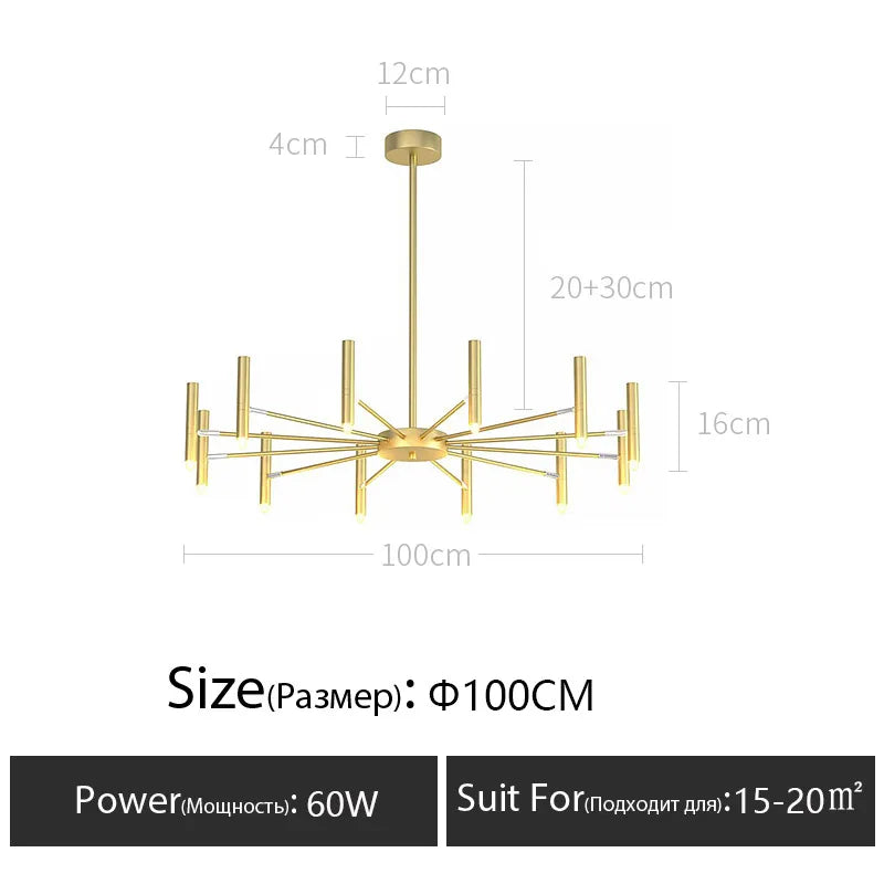 Lustre Véroria — LED pour Salle à Manger — vue 12