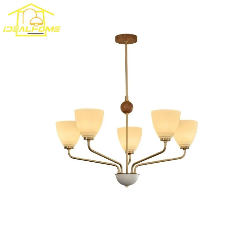 Lustre Aurélia Aube — Verre LED