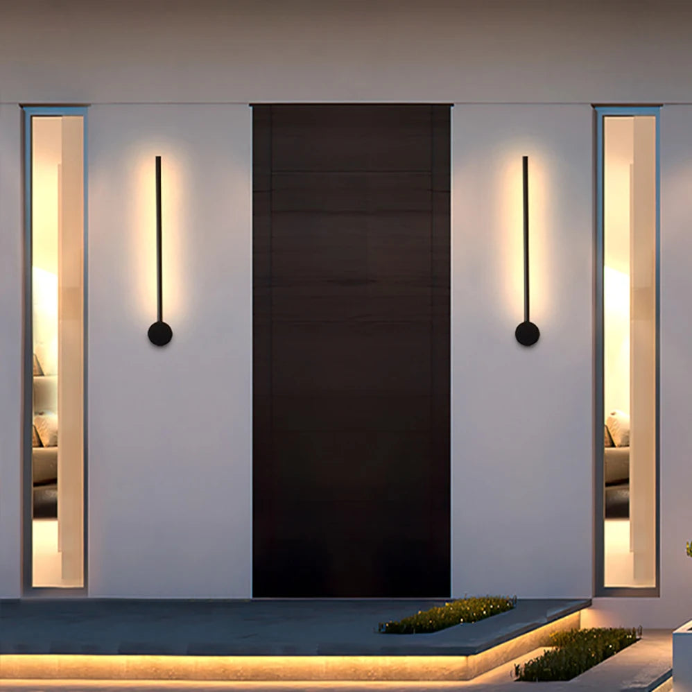 Applique murale LED aluminium 9W/12W pour cuisine et porche