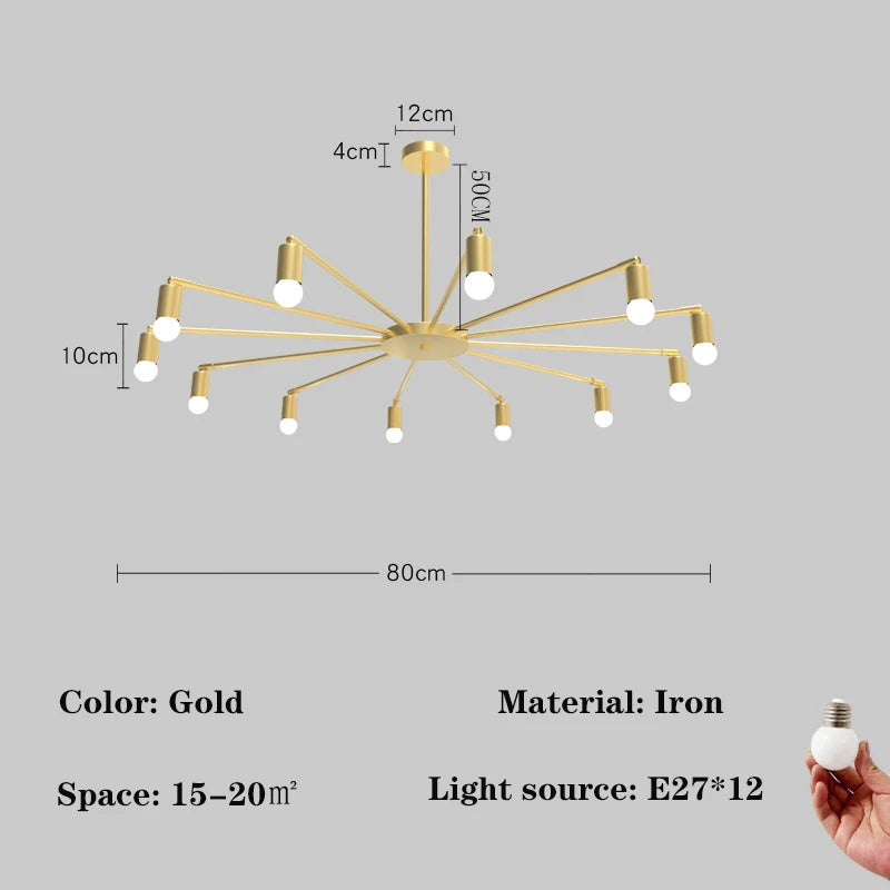 Lustre Ayloria — LED pour Chambre — vue 4