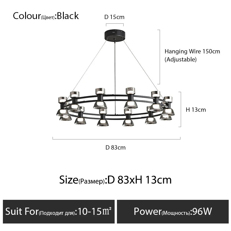 Suspension Cyana — Cuivre pour Chambre — vue 5
