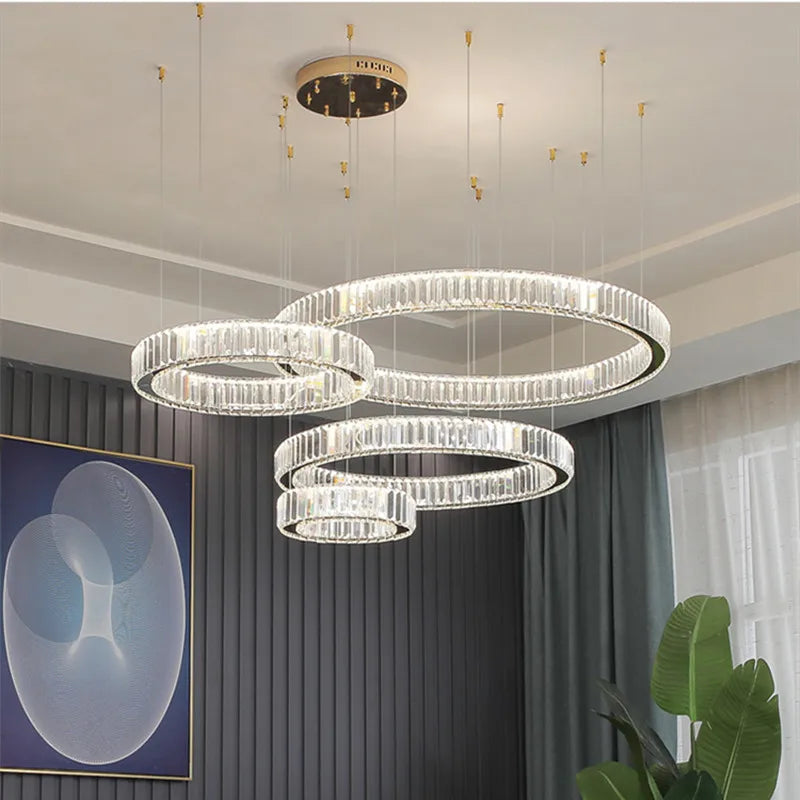 Lustre Althoria — Cristal LED pour Salle à Manger — vue 2